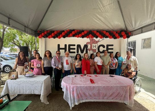 FADAT é homenageada pelo HEMOCE no Dia do Doador de Sangue